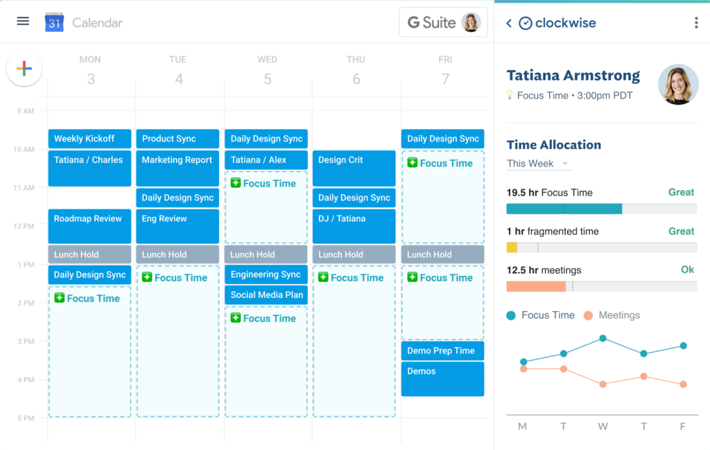 clockwise AI tool